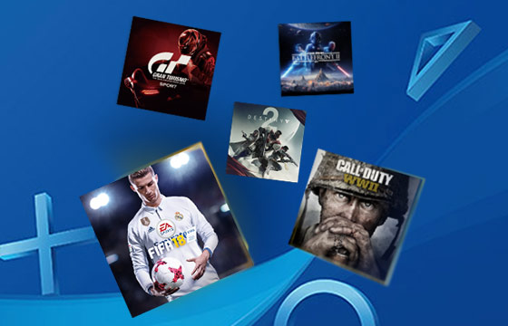 wide selection of games for your free ps4